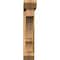 Ekena Millwork Balboa Slat Smooth Bracket w/ Offset Brace, Western Red Cedar, 5 1/2"W x 24"D x 28"H BKT0604X24X28BOA06SWR - alternate 2